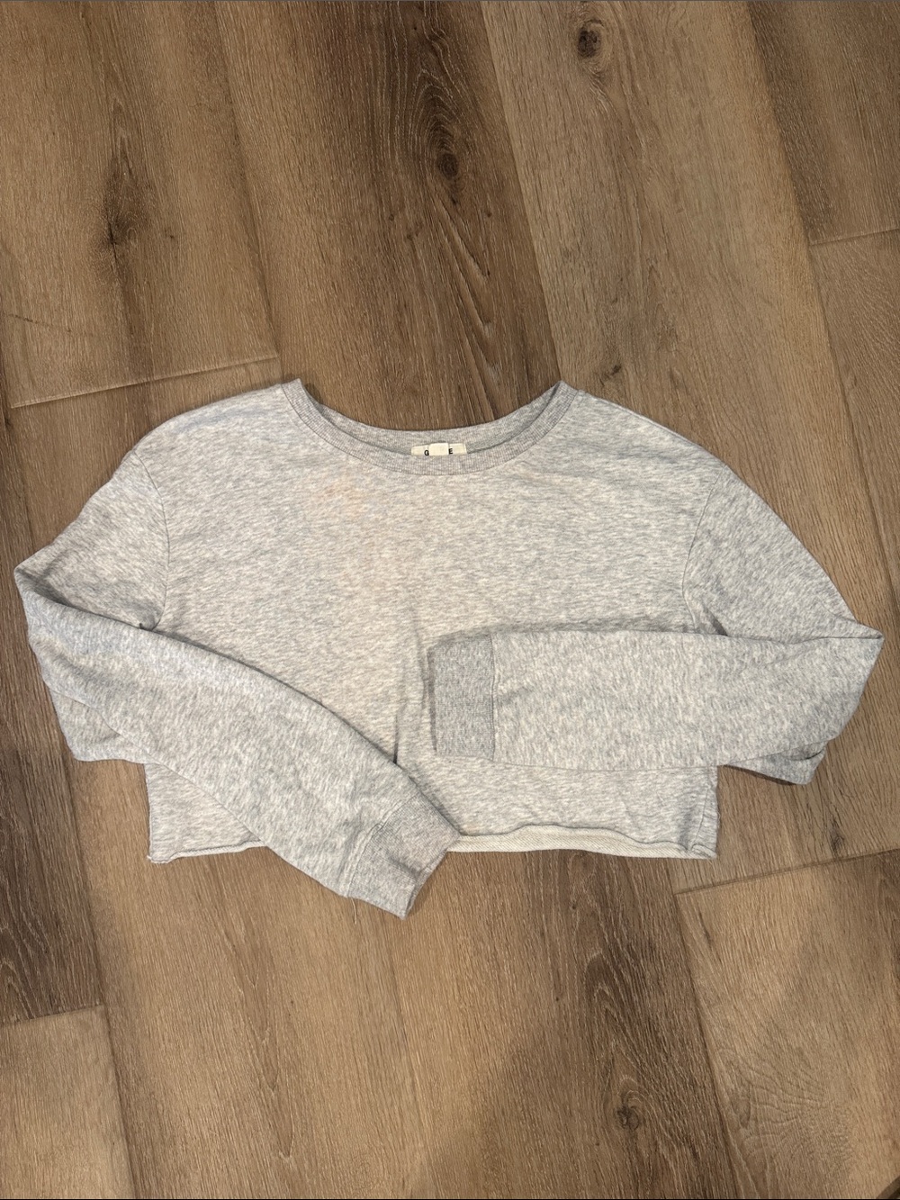Garage Light Gray Crew Neck Sweatshirt